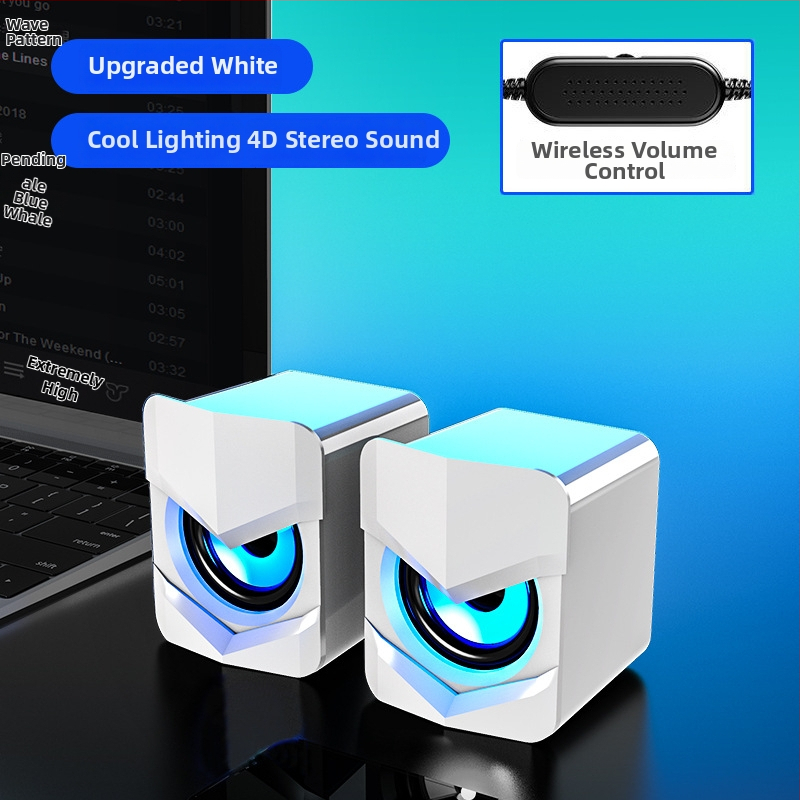 Saida V-158 Počítačový reproduktor s USB rozhraním, 3.5 mm audio jack, 40Hz–20kHz, Výstupný výkon 3W