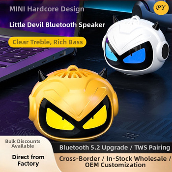 Bežični Bluetooth zvučnik – prijenosni vanjski mini zvučnik s ugrađenom baterijom, 5W, Bluetooth 5.3, 60Hz-15kHz, SNR ≥70dB, LED osvjetljenje