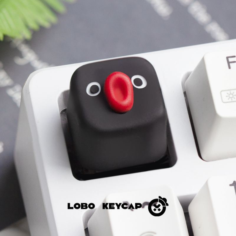 Personalizirana plastična kapica tipke ESC za mehaničku tipkovnicu – slatki pingvin, jedan komad