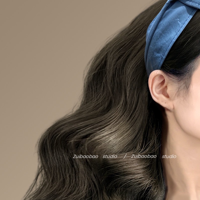 Traka za glavu s kožnim križem i visokom kronom, ručna izrada, Materijal: Cortical, Brend: Nothing, Proljeće 2025