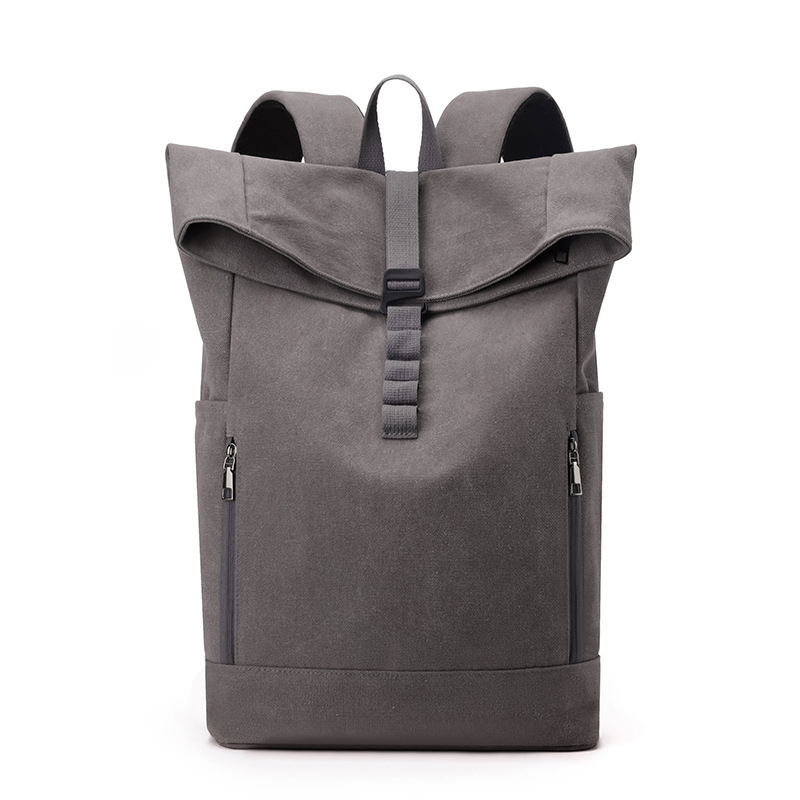 Unisex platnieni ruksak, kapacitet 20–35L, vodootporan, zakrivljene naramenice, gradski minimalistički stil, za putovanja i svakodnevnu upotrebu