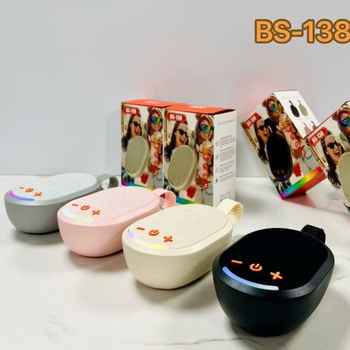 BS138 Bežični Bluetooth zvučnik – vanjski, prenosni, 5W, IPX3, Bluetooth 5.3, 100 Hz–20 kHz, ugrađena baterija