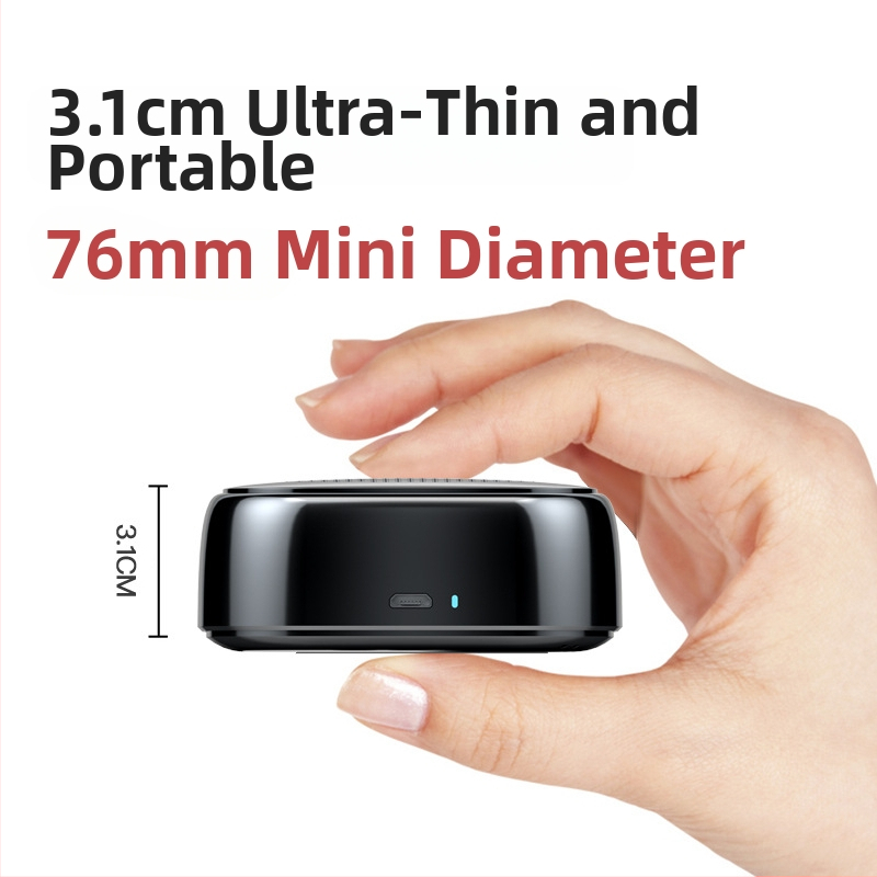 Global Sound Bluetooth mini reproduktor s oznamovačom platobného QR kódu, BT 5.0 • Zabudovaná batéria 1000–1200mAh • Výkon 5W • Rozsah frekvencií 60Hz–15kHz • SNR ≥70 dB