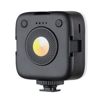 Lumină de umplere LED pentru telefon/DSLR — lumină RGB portabilă cu reglajul luminozității, temperatură de culoare 2500–9900K, model K-05, sub 10W, 5V 1A, pentru streaming live și înregistrări video