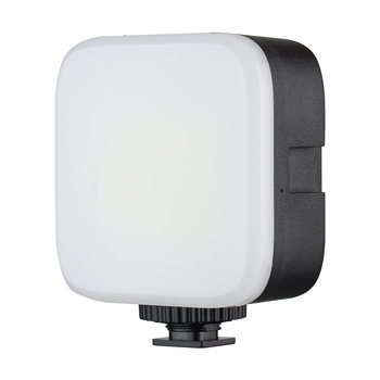 Lumină de umplere LED pentru telefon/DSLR — lumină RGB portabilă cu reglajul luminozității, temperatură de culoare 2500–9900K, model K-05, sub 10W, 5V 1A, pentru streaming live și înregistrări video