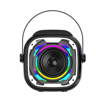 V11 bezdrôtový Bluetooth mini reproduktor s mikrofónom – karaoke zvukový systém, všetko v jednom, prenosný stolný subwoofer