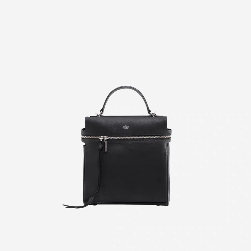 R66 serija ruksak od prave kože za laptop - Unisex, za 13-inčni laptop, kapacitet 36–55L, vodootporan, za slobodno vrijeme i putovanja