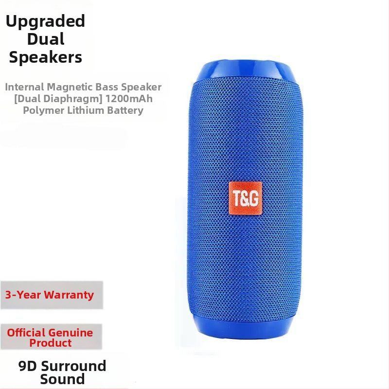 Boxă Bluetooth cu slot microSD, IPX7 la apă, 100 Hz-20 kHz, SNR ≥70 dB, fără baterie încorporată