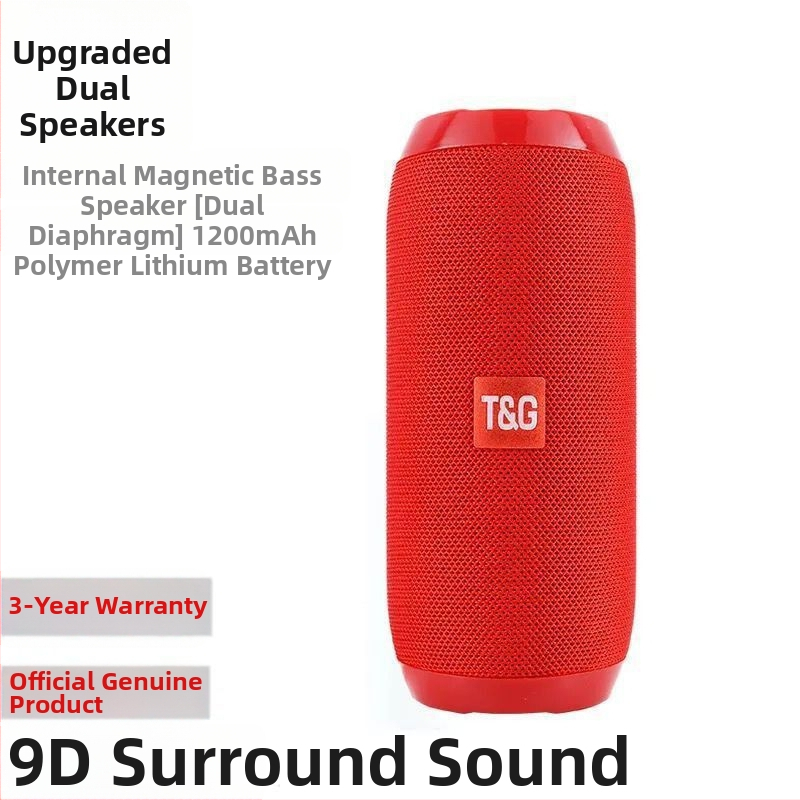 Boxă Bluetooth cu slot microSD, IPX7 la apă, 100 Hz-20 kHz, SNR ≥70 dB, fără baterie încorporată