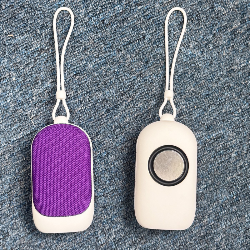 Boxă Bluetooth din stofă cu mâner din silicon, difuzor bass portabil, 5W, Bluetooth 5.3, 100Hz-20kHz, SNR≥85dB, IPX2