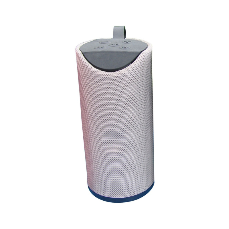 Boxă Bluetooth portabilă cu husă textilă și subwoofer, USB/TF card, 5W, Bluetooth 5.3, 100 Hz–20 kHz