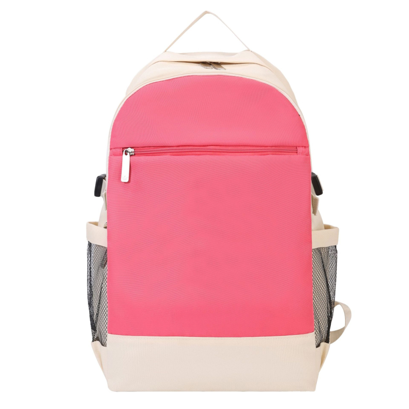 Rucsac din nylon pentru afaceri și călătorii – curele ergonomice arcuite, buzunar pentru laptop, căptușale din poliester, model cu litere