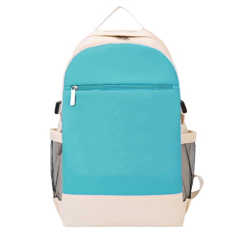 Rucsac din nylon pentru afaceri și călătorii – curele ergonomice arcuite, buzunar pentru laptop, căptușale din poliester, model cu litere