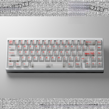 Διαφανείς ABS keycaps για μηχανικά πληκτρολόγια – Bluetooth συνδεσιμότητα, καθολική συμβατότητα, μηχανικοί διακόπτες, μονοχρωματικός φωτισμός