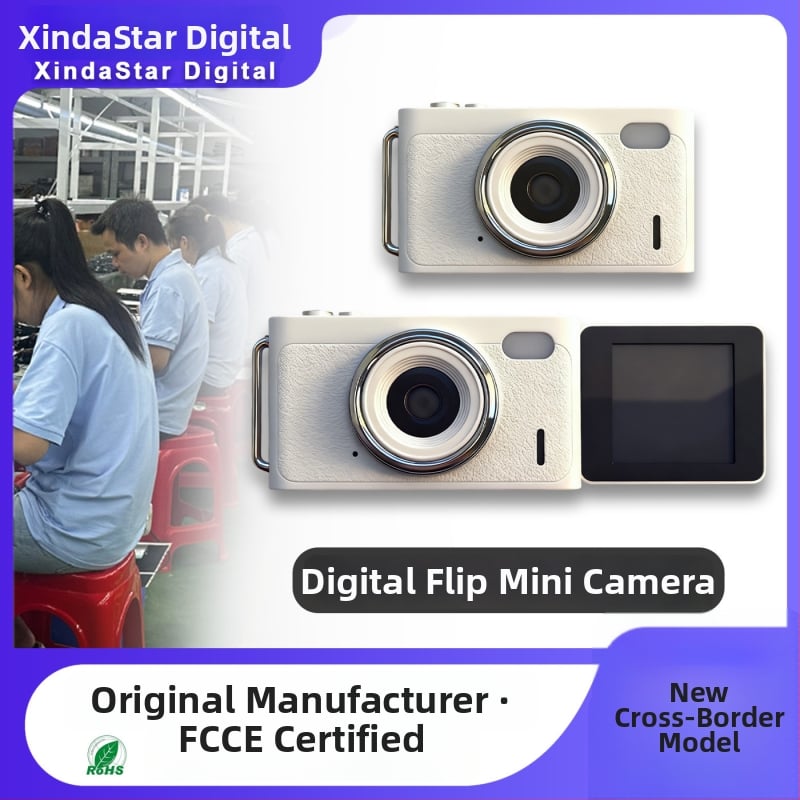 New Star X-5 Mini Digitalna Kamera Privjesak s LCD-om od 1,5 inča, TF kartom, 1–5 MP, ABS kućište, Filter