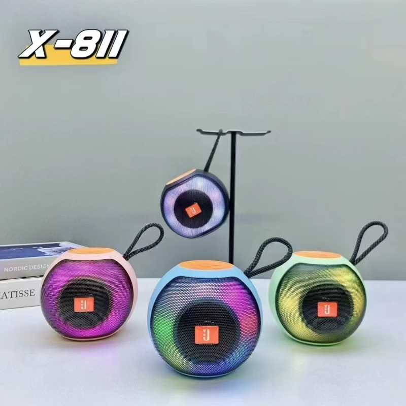 Boxă portabilă Bluetooth 5.3 cu 2 difuzoare, IPX5 rezistentă la apă, 5W putere, baterie încorporată 1000–1200mAh