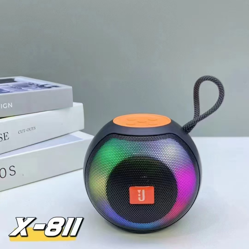 Boxă portabilă Bluetooth 5.3 cu 2 difuzoare, IPX5 rezistentă la apă, 5W putere, baterie încorporată 1000–1200mAh