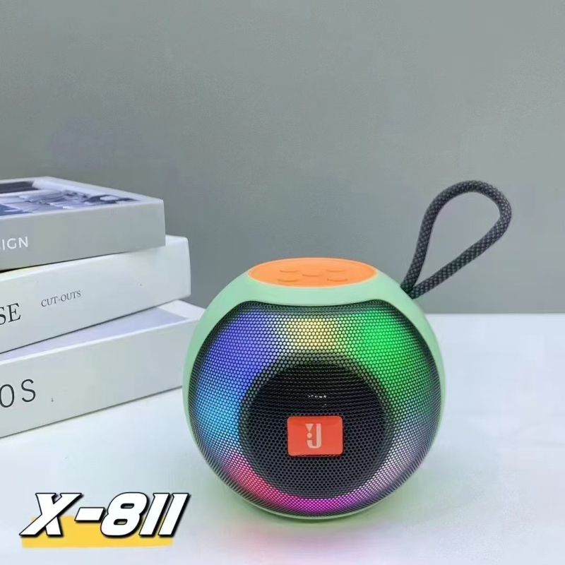 Boxă portabilă Bluetooth 5.3 cu 2 difuzoare, IPX5 rezistentă la apă, 5W putere, baterie încorporată 1000–1200mAh