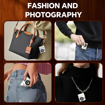 Cameră digitală mini pentru copii, retro, cu senzor CMOS 1/1.8 inch, 8MP, rezoluție 3072×2456, USB 2.0