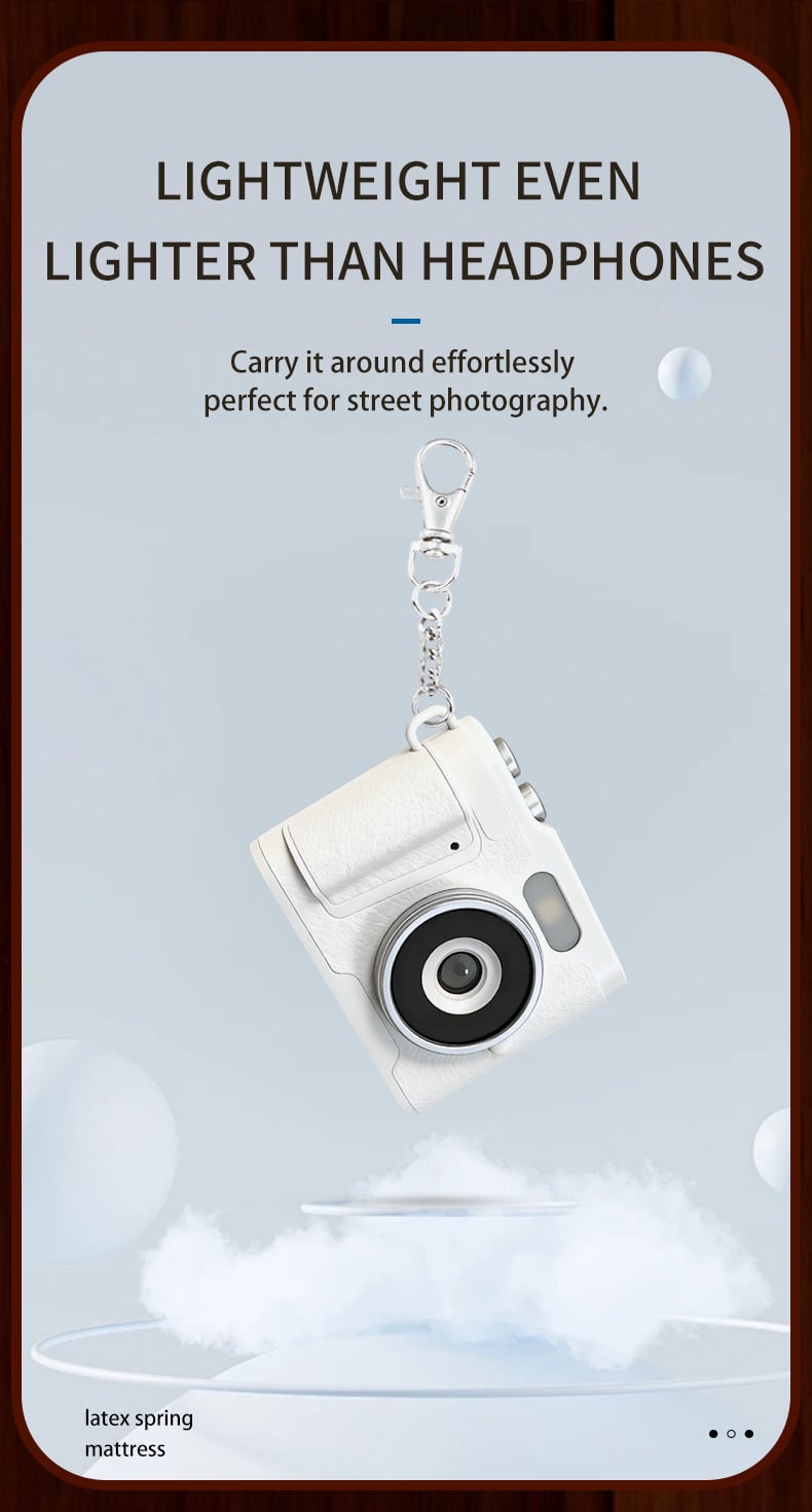 Детска ретро мини цифрова камера – CMOS сензор 1/1.8 inch, 8Мп, максимална резолюция 3072×2456, USB 2.0