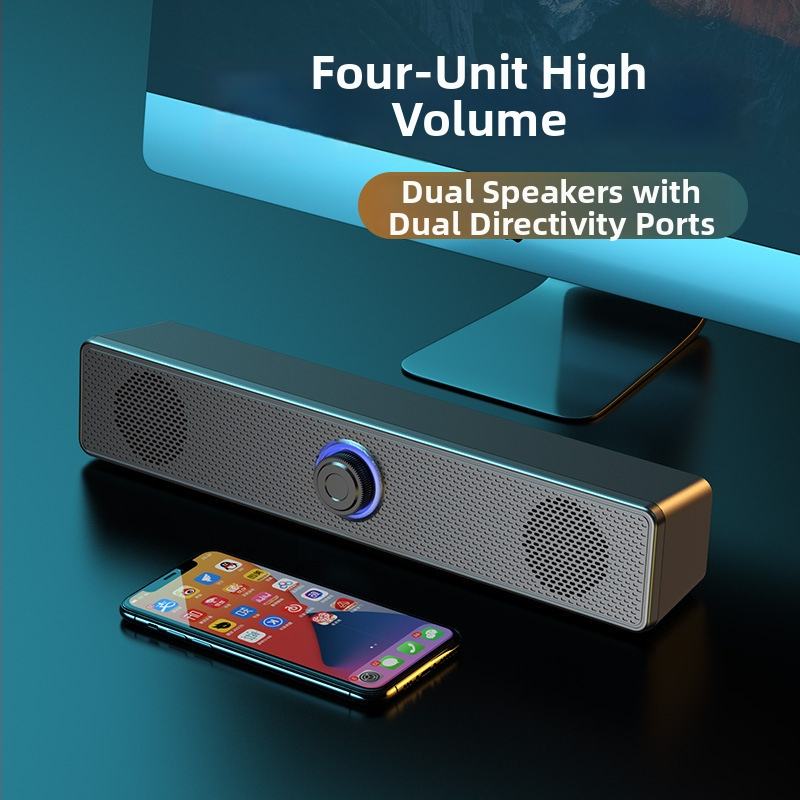 K2065 USB napájané počítačové reproduktory, 2.0-kanál, 3W×2, rozsah 40 Hz–20 kHz, 3,5 mm audio vstup