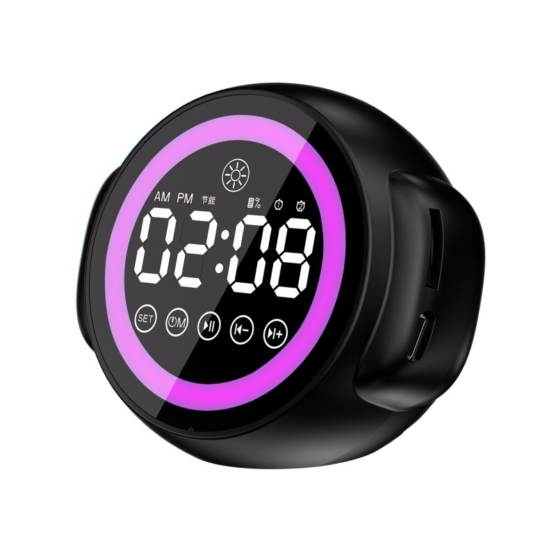 N31 pametni AI Bluetooth zvučnik s budilicom (ugrađena baterija, 3W, Bluetooth 5.0, 100Hz-20kHz, SNR ≥70dB)