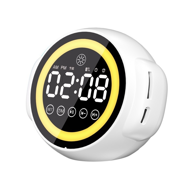 N31 pametni AI Bluetooth zvučnik s budilicom (ugrađena baterija, 3W, Bluetooth 5.0, 100Hz-20kHz, SNR ≥70dB)