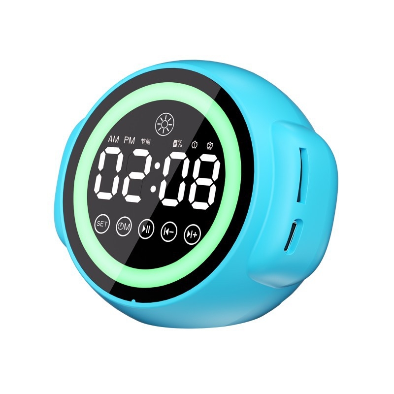 N31 pametni AI Bluetooth zvučnik s budilicom (ugrađena baterija, 3W, Bluetooth 5.0, 100Hz-20kHz, SNR ≥70dB)