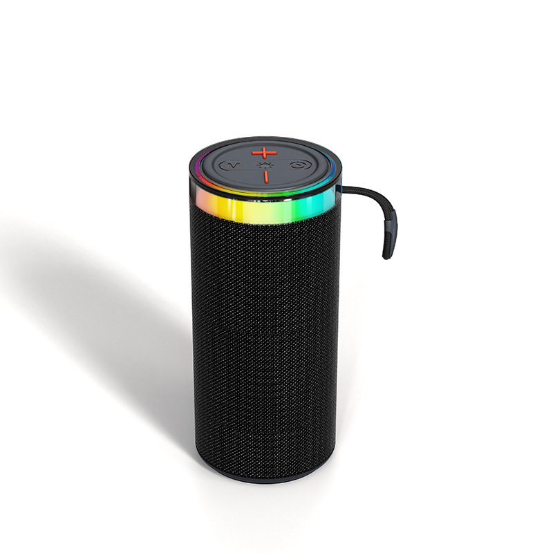 Bluetooth prijenosni zvučnik s platnenim kućištem, kompaktni mini zvučnik s basom za otvoreni prostor