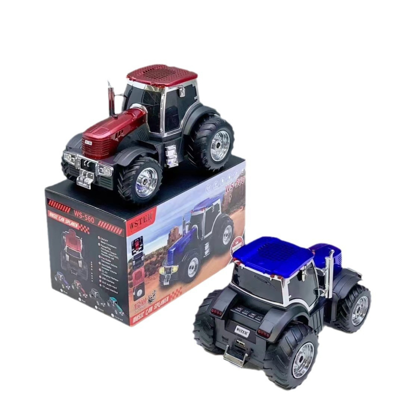 WSTER Difuzor Bluetooth Mini pentru Model de Mașină cu Difuzoare Duale, 8W, Baterie încorporată 1200–2000mAh, 60Hz–15kHz, Bluetooth 5.3