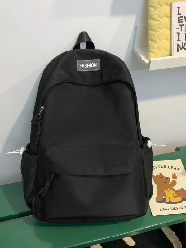 RB rucsac unisex din nylon, curele cu pernă de aer, ultraușor, compartiment pentru laptop, capacitate sub 20 L, stil urban minimalist