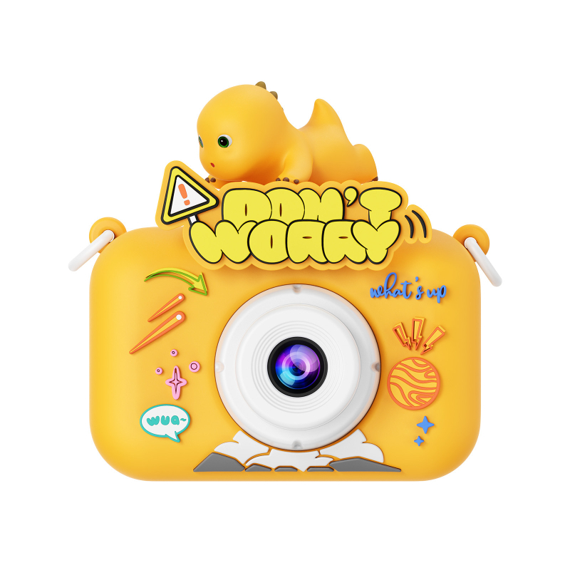 Aparat foto digital pentru copii X-5, 1–5 MP, ecran LCD 2.0, stocare pe card TF, corp din silicon, autonomie baterie 1–3 ore