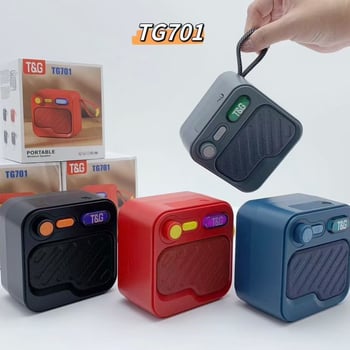 TG701 Difuzor Bluetooth Portabil pentru Exterior, cu baterie încorporată, 5W, Bluetooth 5.3, 60Hz-15kHz, rază de 10 m