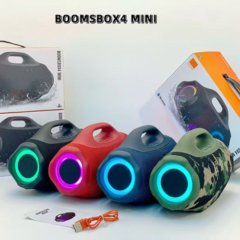 Boomsbox4Mini difuzor Bluetooth cu baterie încorporată (16 W, Bluetooth 5.3, 100 Hz–20 kHz, SNR ≥95 dB)