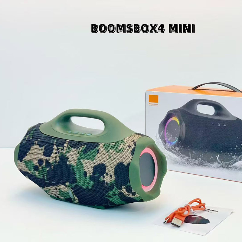 Boomsbox4Mini difuzor Bluetooth cu baterie încorporată (16 W, Bluetooth 5.3, 100 Hz–20 kHz, SNR ≥95 dB)