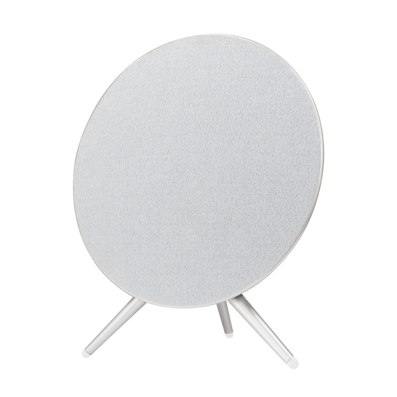 Zvučnik Bluetooth u obliku UFO-a sa ugrađenom baterijom, 80W, 3 zvučnika, Bluetooth 5.3, IPX5 vodootporan, 6000mAh — prijenosni zvučnik za stol i vanjsku upotrebu uz nosač