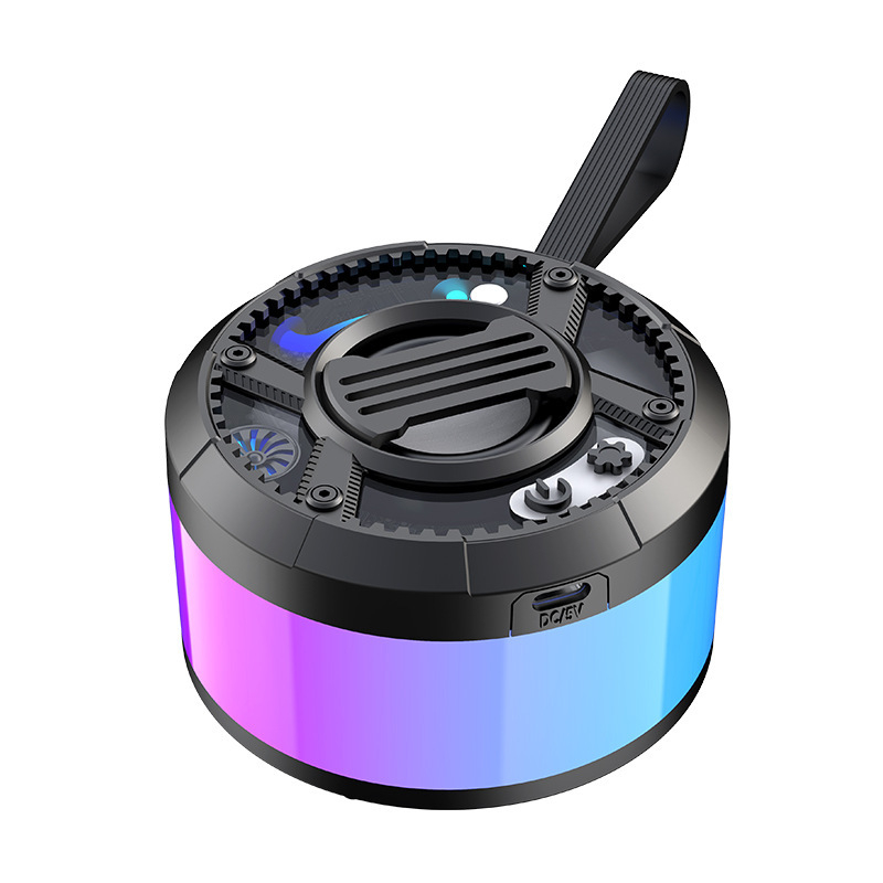 Mini Bluetooth zvučnik s LED rasjvom, 5W, Bluetooth 5.3, raspon 100 Hz–20 kHz, domet 15 m