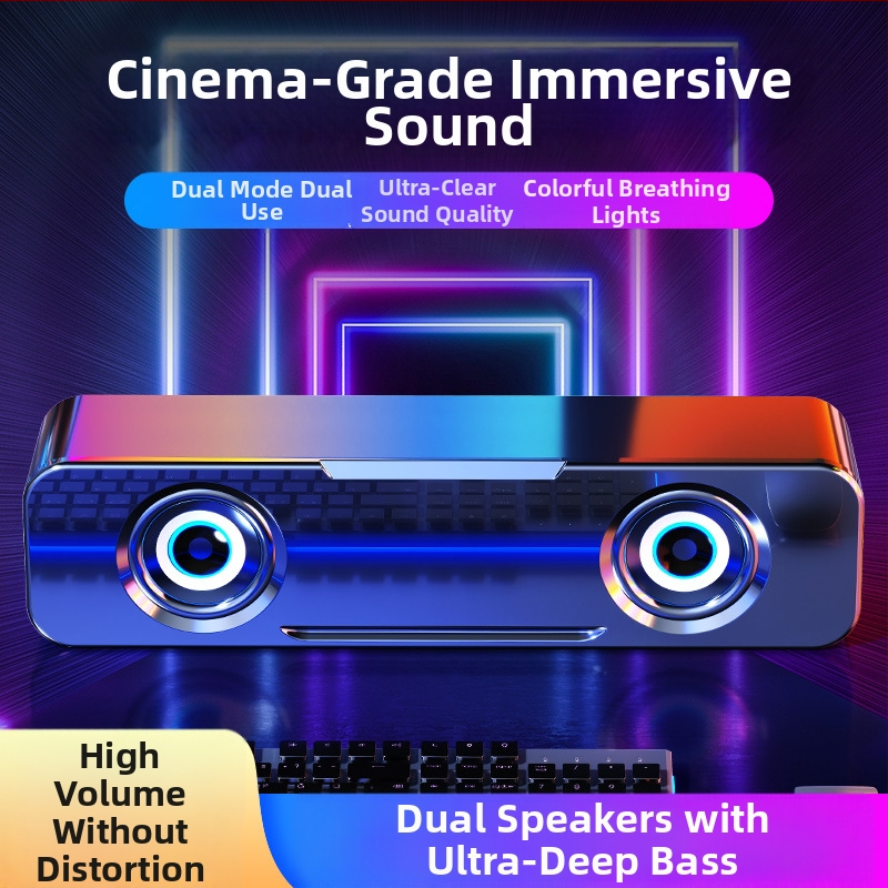 BM-01 Mini Bluetooth stolný reproduktor – 3W výstup, stereo, 40Hz-20kHz, USB/3,5 mm káblový vstup