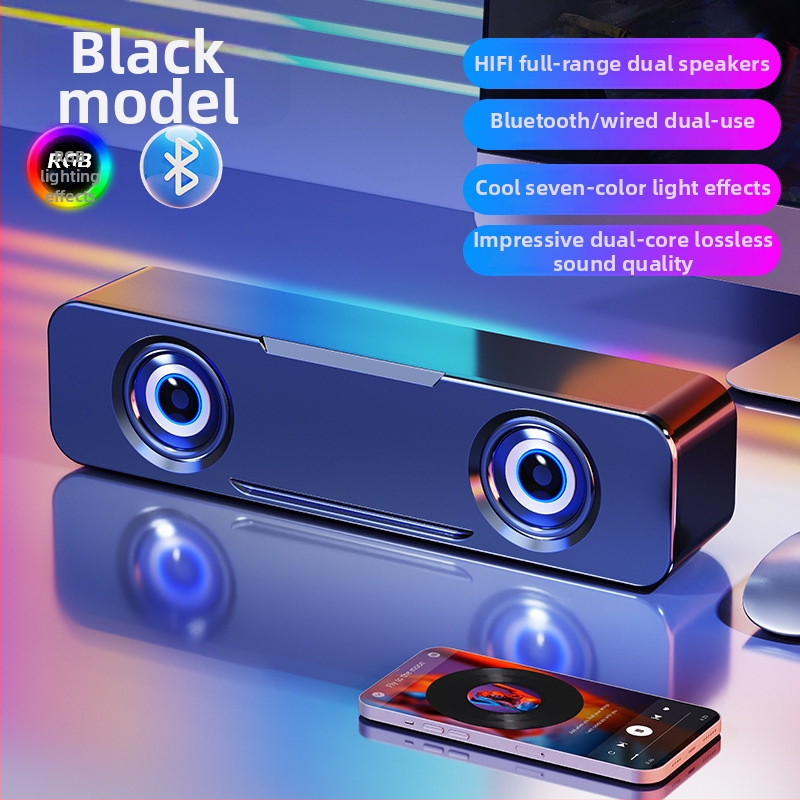 BM-01 Mini Bluetooth stolný reproduktor – 3W výstup, stereo, 40Hz-20kHz, USB/3,5 mm káblový vstup