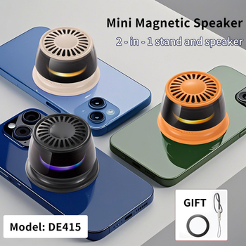 AI prijevodni magnetski Bluetooth mini zvučnik – 3W, 100 Hz–20 kHz, SNR ≥70 dB, Bluetooth 5.3, ugrađena baterija 300–500 mAh