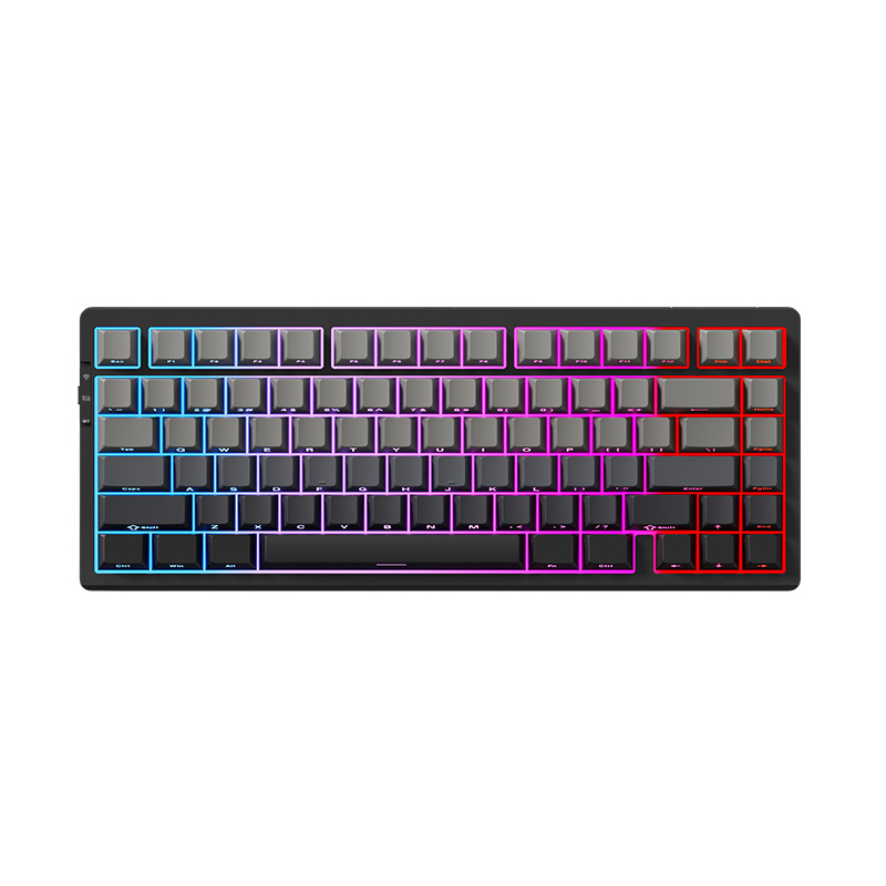 MCHOSE G75 mehanička tipkovnica s gasket-montiranjem, tri načina povezivanja, hot-swappable prekidači, RGB osvjetljenje, 87 tipki