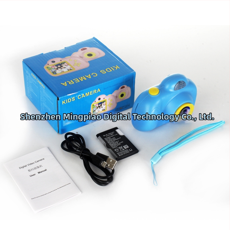 GM08 Detská odolná digitálna kamera pre deti, 8MP CMOS, 1080p, 2.4in LCD, USB 2.0, podpora TF karty