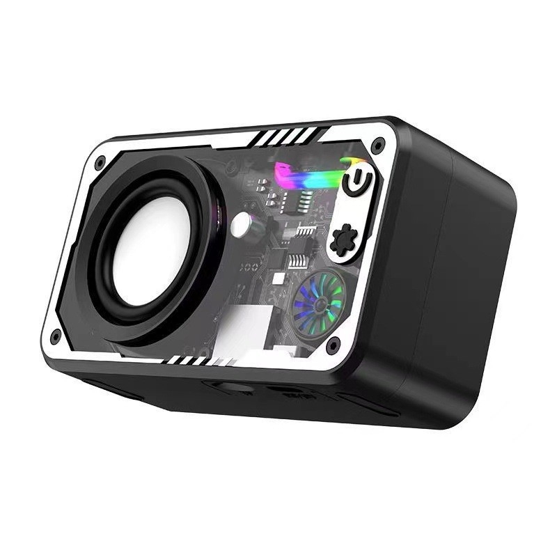 Mech-stil bežični Bluetooth zvučnik, ugrađena baterija, 5W, raspon frekvencija 100 Hz-20 kHz, domet 15 m