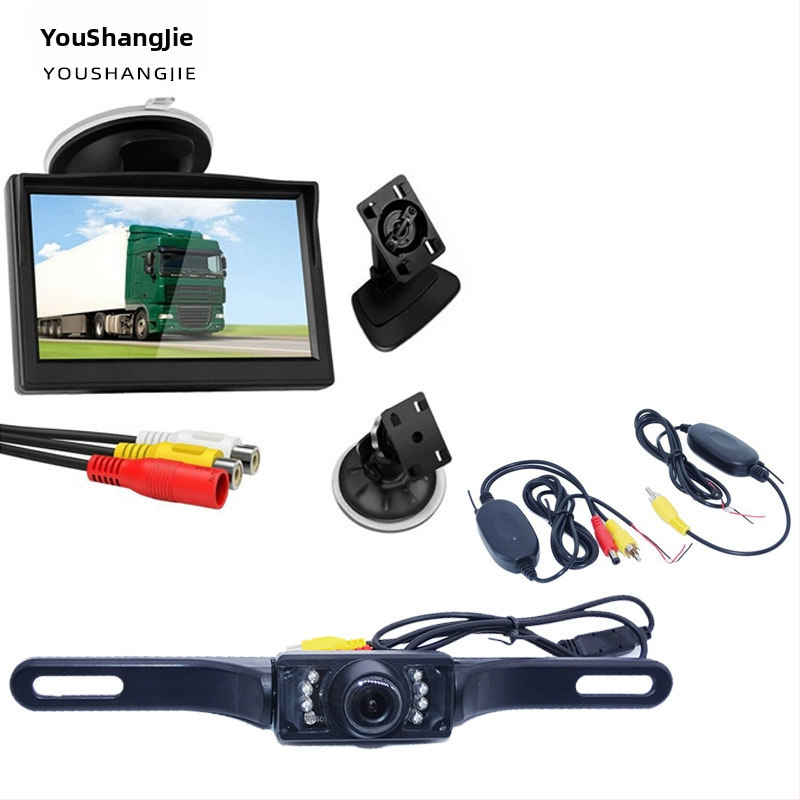 Display de mers în marșarier pentru vehicul, TFT-LCD, 800x480, Compatibilitate universală