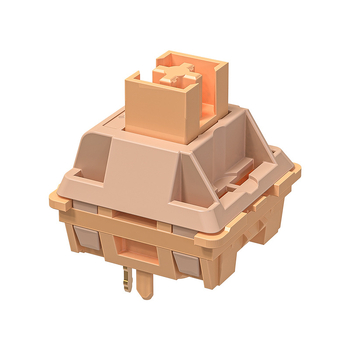 Lineárny/segmentový padací hriadeľ pre mechanickú klávesnicu – predĺžené telo osi, PC materiál, káblové pripojenie, bez podsvietenia, značka Silver Carving, možnosť prispôsobenia