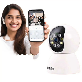 Εσωτερική ασύρματη κάμερα επιτήρησης — θερμική απεικόνιση διπλού φάσματος, ενδοεπικοινωνία σε πραγματικό χρόνο и PTZ, IR απόσταση 160×120