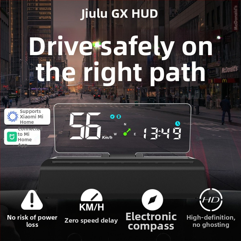 Yuzawa aukštos kokybės HUD Head-Up ekranas su Mijia App ryšiu