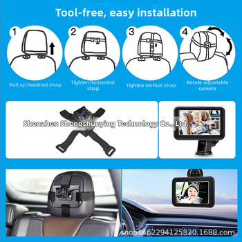 Automobilio LCD ekranas SSY-501 IPS 1290x1080 AHD