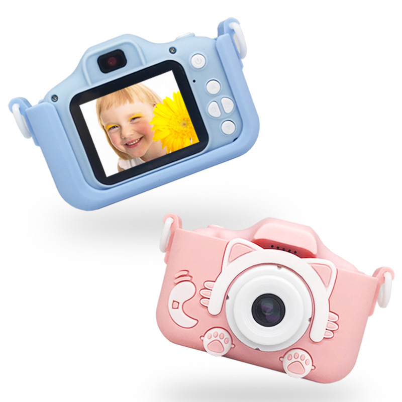 Dječja digitalna kamera s dvostrukim objektivom, 2-inčni LCD, više od 40 MP, trajanje baterije preko 5 sati, TF kartica, model X200