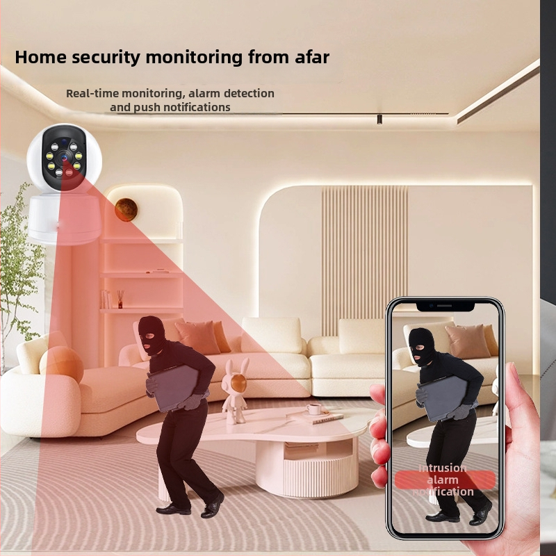 Vnútorná bezdrôtová IP kamera, 2 MP, 0,01 lx, 3,6° objektív, IR do 20 m, s alarmom